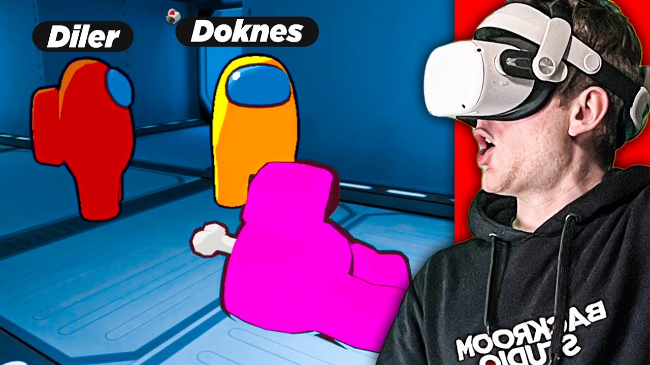 YOUTUBERZY VS NOWE AMONG US VR *BEKA* 😂