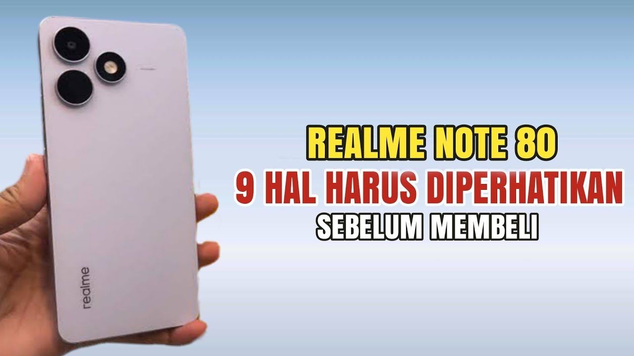 MURAH, TANGGUH!! Kelebihan Dan Kekurangan Realme Note 80