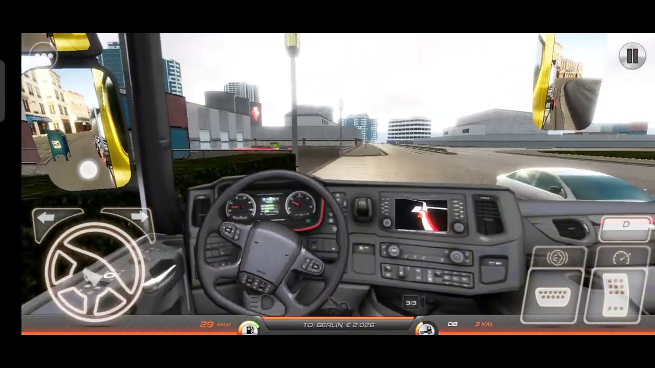 Kembali ambil muatan jarak pendek#hadeh peh#truksimulator europa2🚚🌄🌅🚭