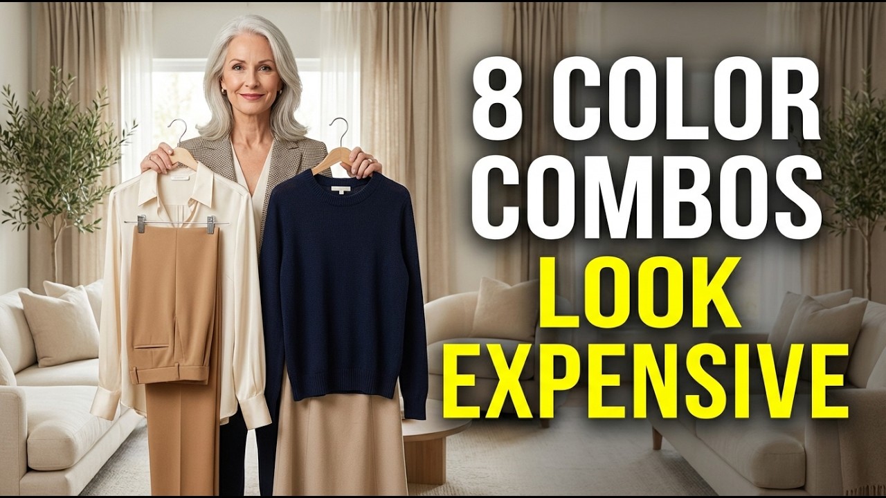 8 Color Combos That Make Women 50+ Look Expensive - Elegant and Old Money Style for Women 50+