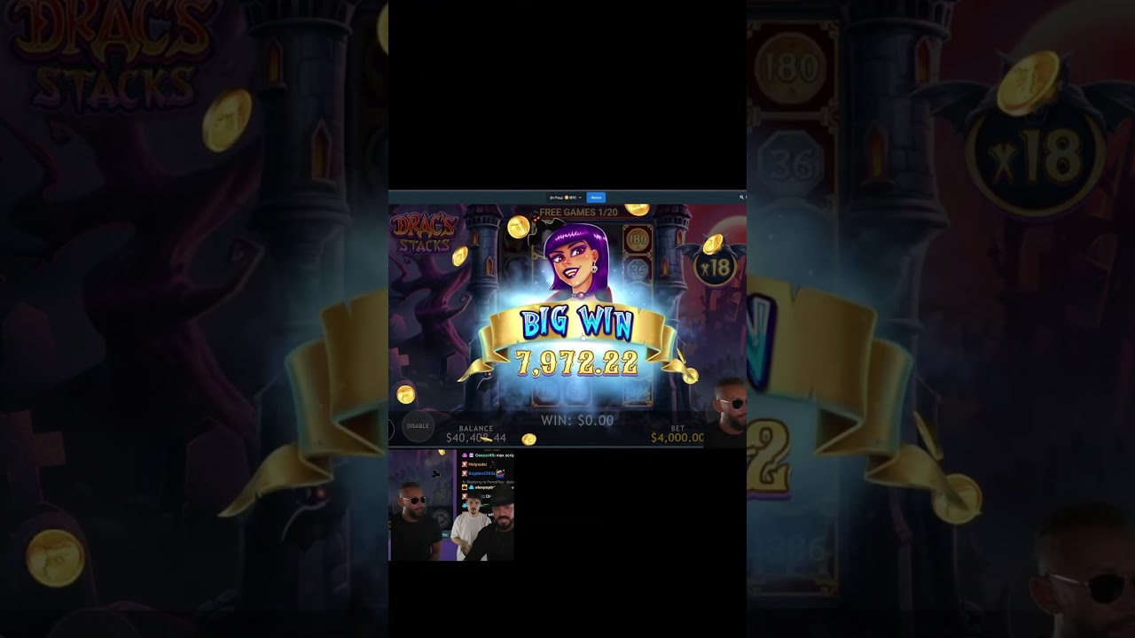 INSANE 50,000X HIT ON DRAC'S STACKS (MAX)