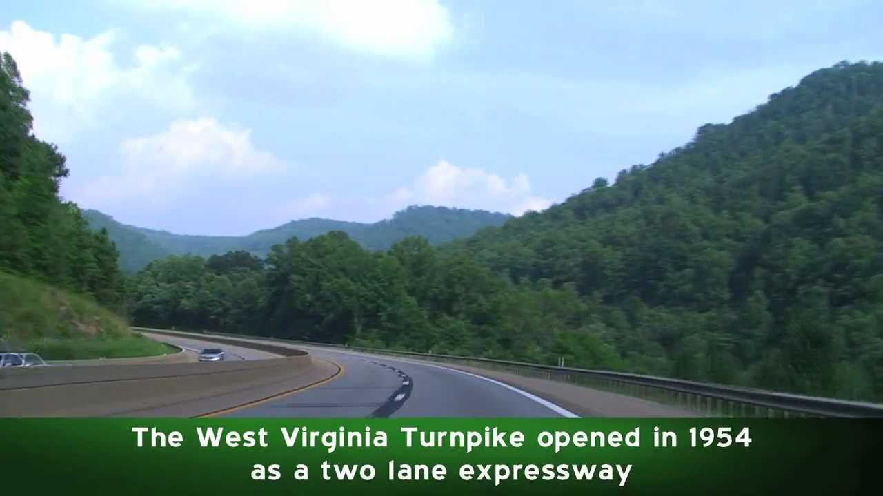 I-64 East & I-77 South: West Virginia Turnpike