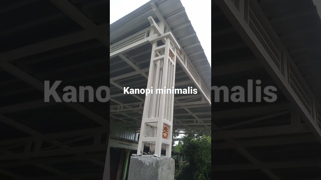 kanopi minimalis terbaru