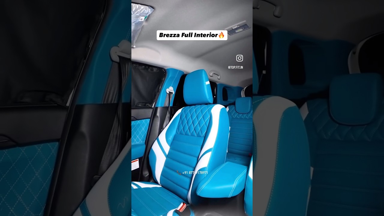 Brezza Interior Modified🤩😵