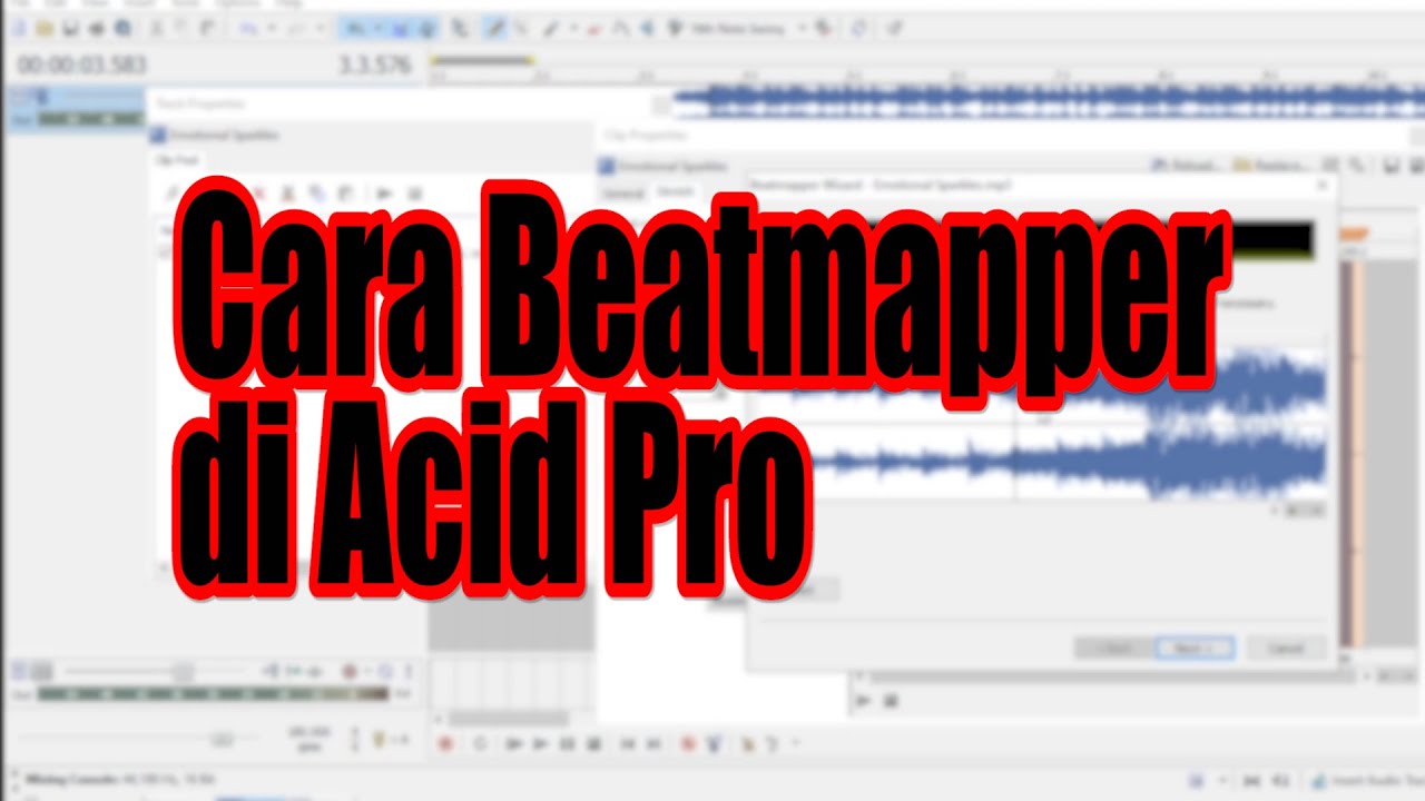 Cara BEATMAPPER Paling Cepat Di Acid Pro