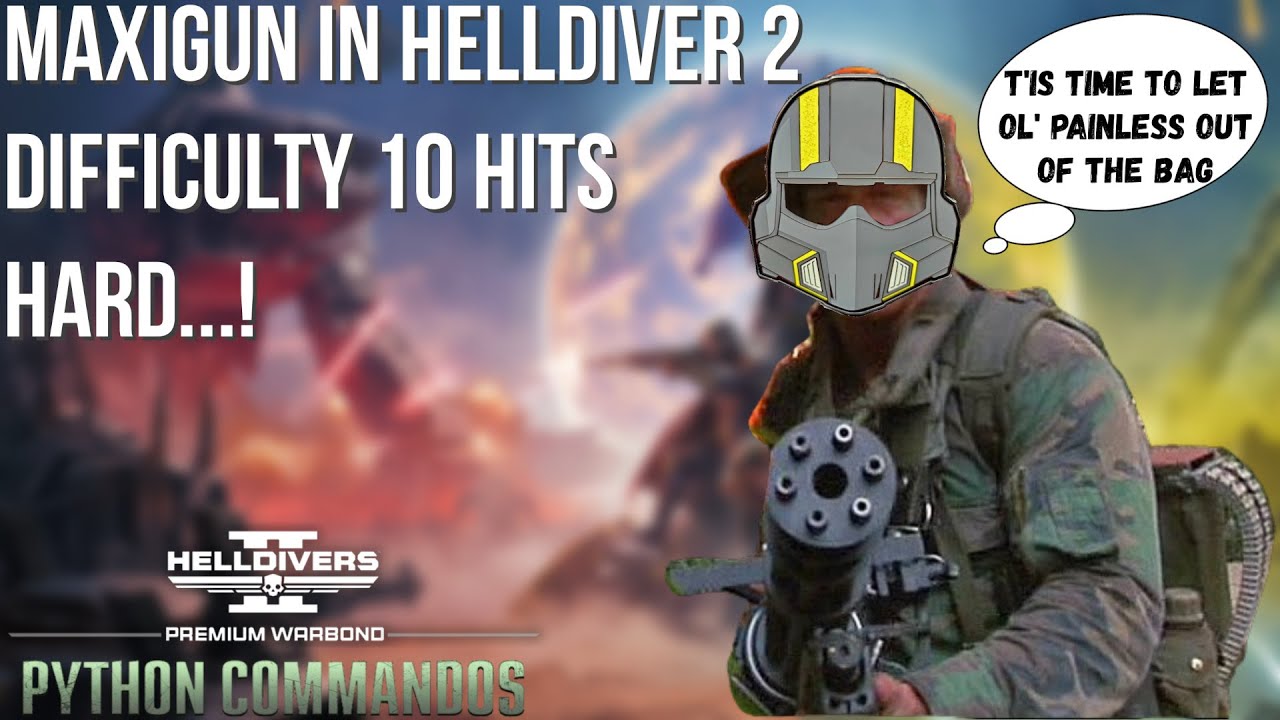 Helldivers 2 | Maxigun наносит удар по Super Helldive