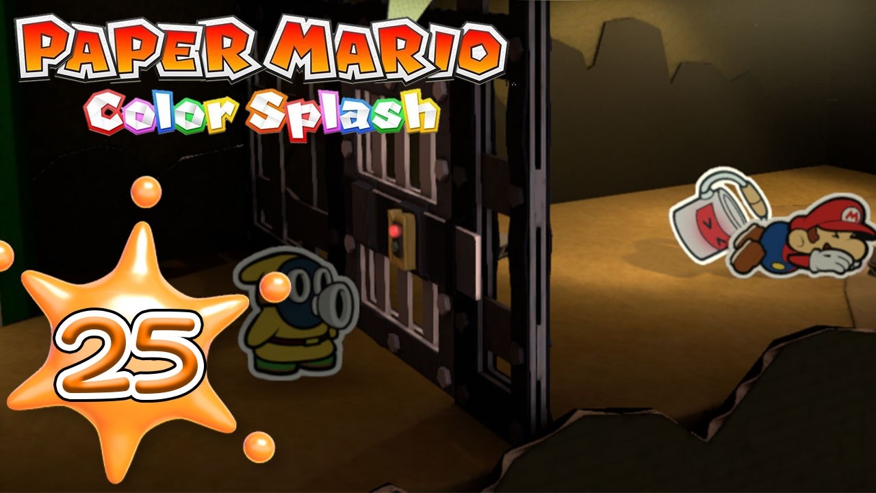 Paper Mario Color Splash #25 Die geheime Snifit Basis