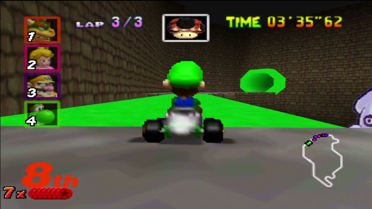Mario Kart 64 Randomizer Gameplay Video 3