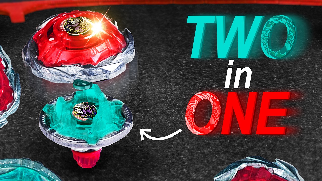 The New TWO IN ONE Beyblade Actually Breaks Apart... 😨