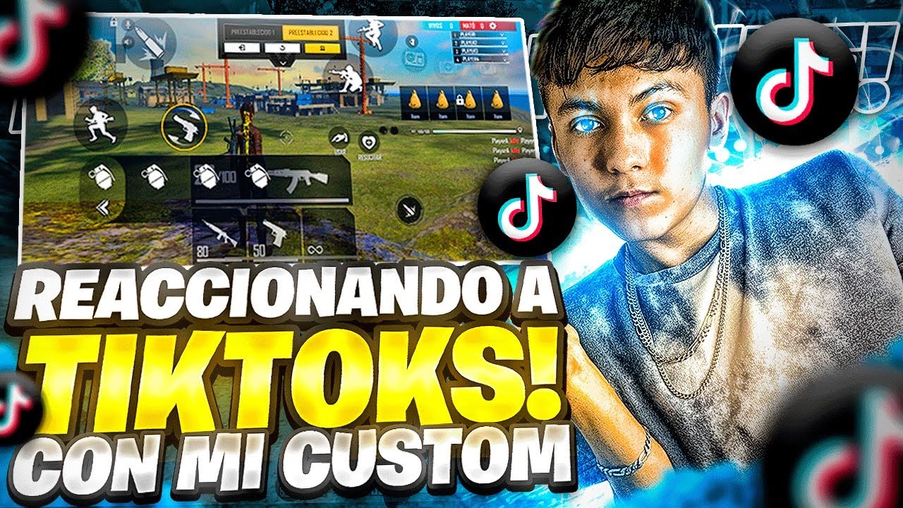 REACCIONANDO A TIK TOKERS CON MI CUSTOM HUD #2 🔥👹