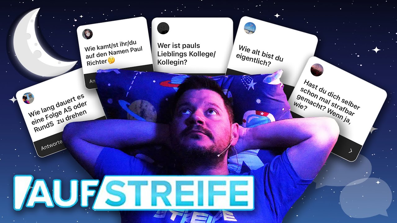 Eine Nacht mit PAUL RICHTER von AUF STREIFE | Erzähl ma!