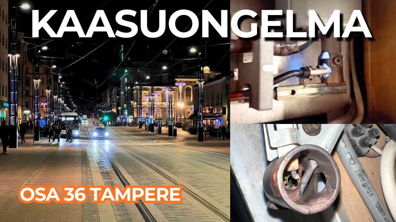 Asuntoauton j&auml;&auml;kaappi ei syty kaasulla? Sek&auml; mahtava Tampereen reissu