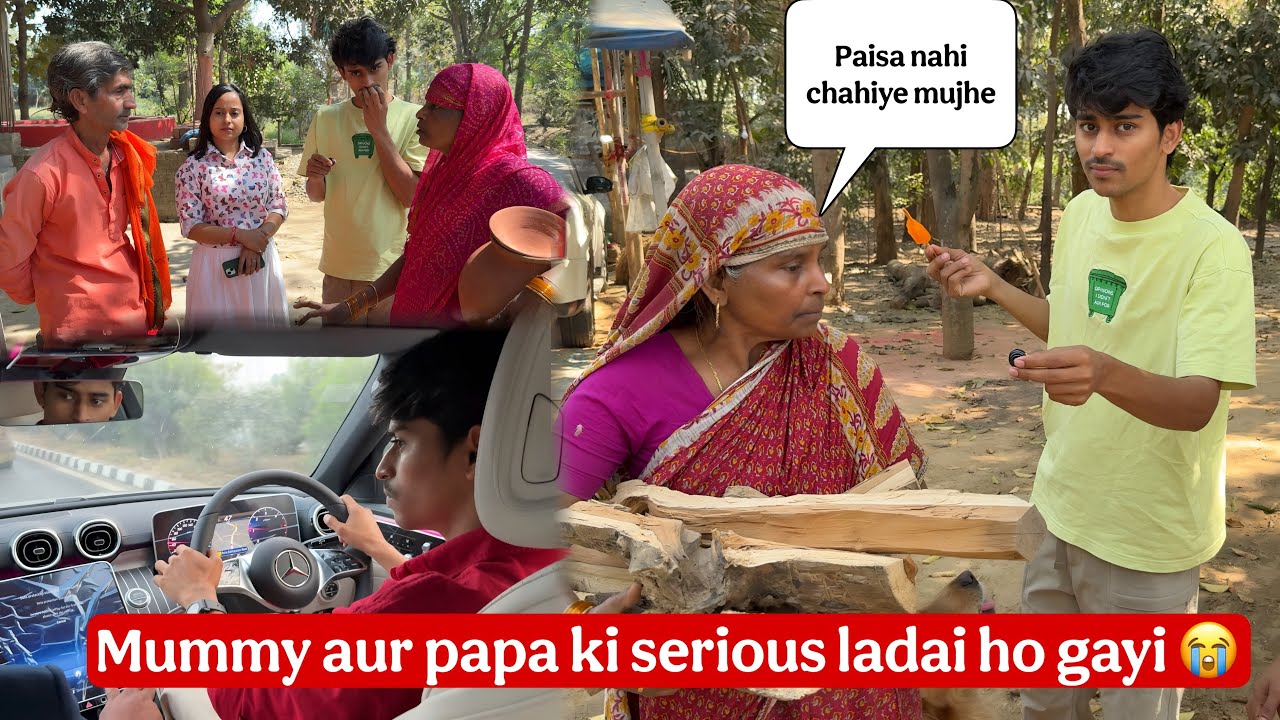 Mummy aur papa ki serious ladai ho gayi 😢