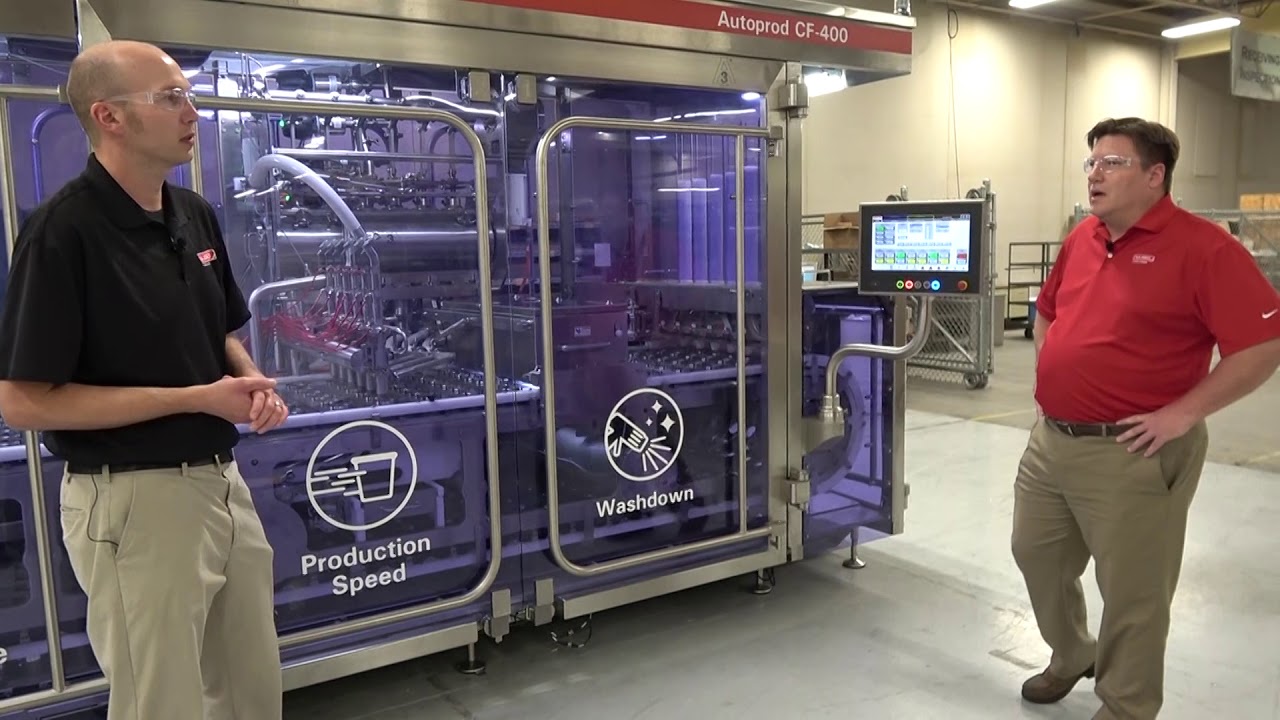 R.A Jones Cup Filling/Sealing/Overcapping System Equipment Overview