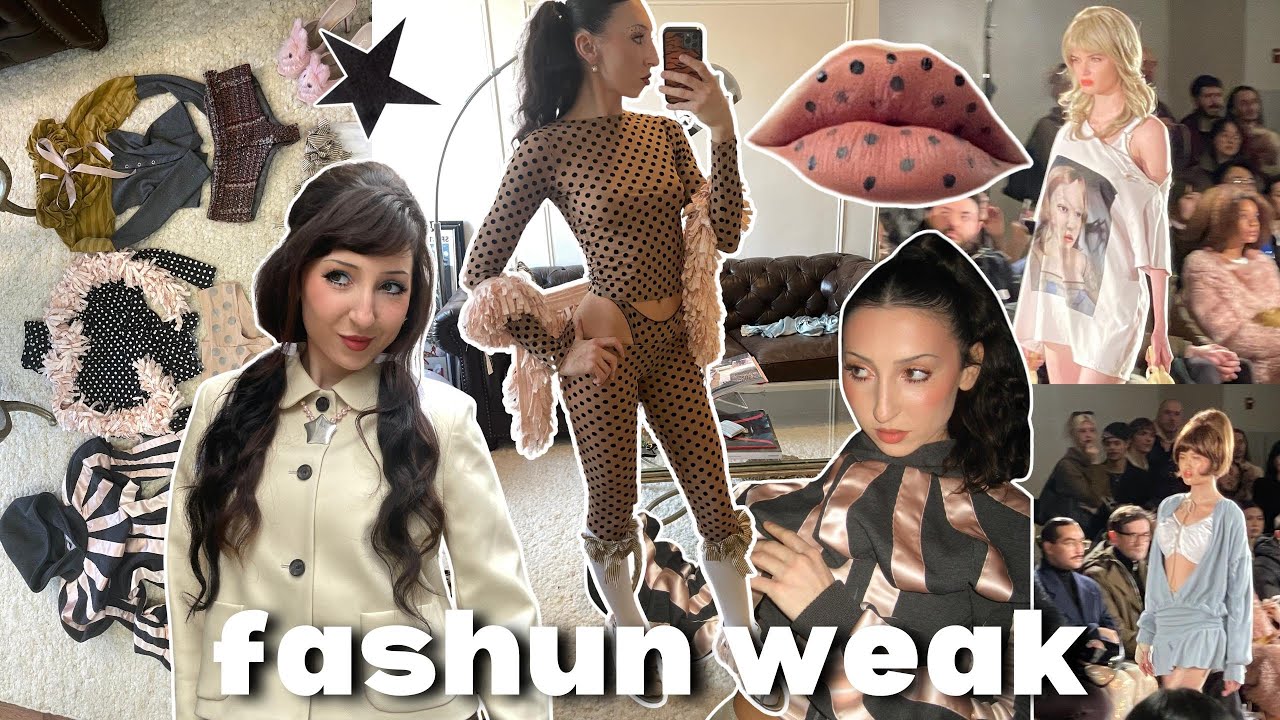 ★ nyfw vlog ★ sandy liang show, marc jacobs party & more