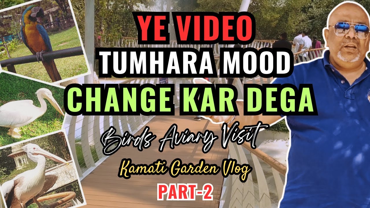 Birds, Greenery Aur Sukoon 🐦🌿 | Kamati Garden Experience | Adonai Denis Shah Vlogs