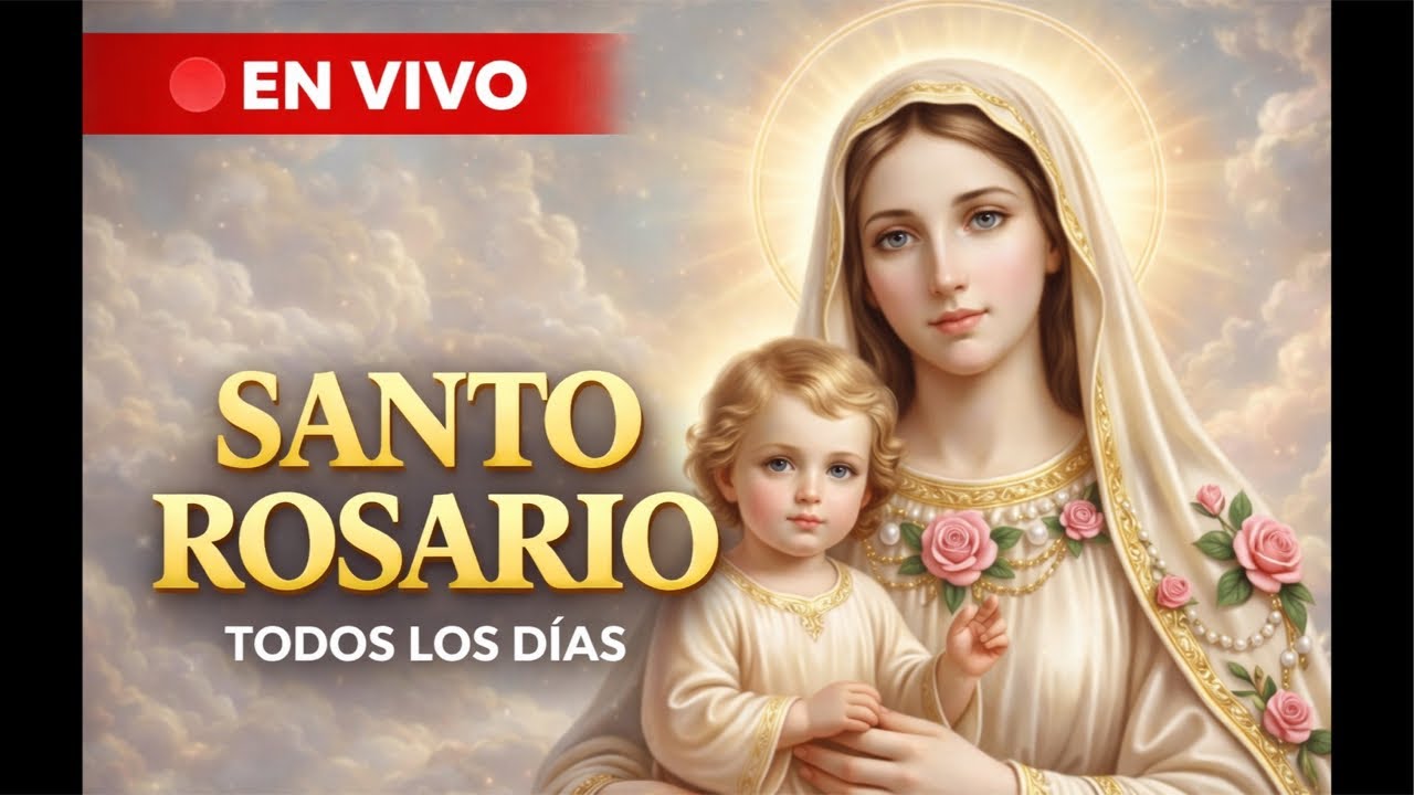 🔴EN VIVO Santo Rosario | 18 Febrero 2026 | Misterios Gloriosos