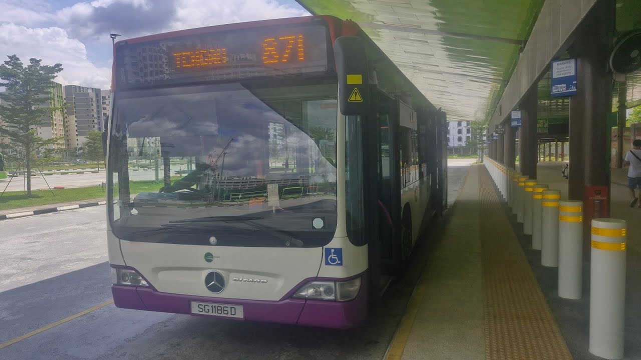 Tower Transit Bus Service 871 Mercedes-Benz O530 Citaro Batch 3 SG1186D