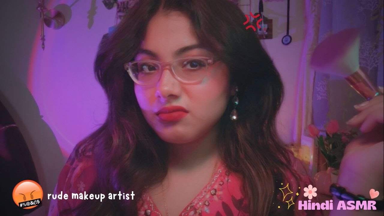 HINDI ASMR | 💢🤬Rude Scammer Makeup Artist at YOUR Wedding | Comedy Roleplay | Personal Attention ✨🌸