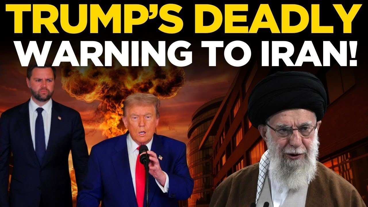 Breaking News LIVE: Trump Issues DEADLY Warning to Khamenei as Iran Burns | Trump | Khamenei | Putin