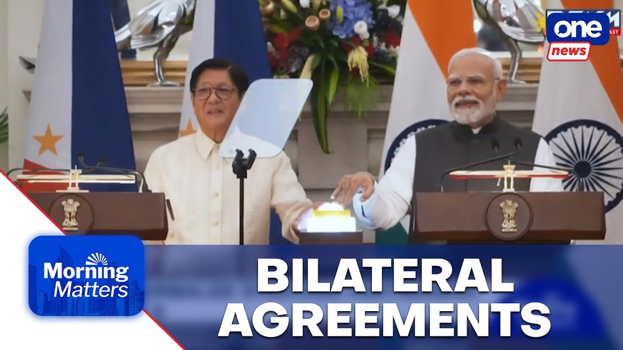  Philippines, India sign 13 agreements | Morning Matters