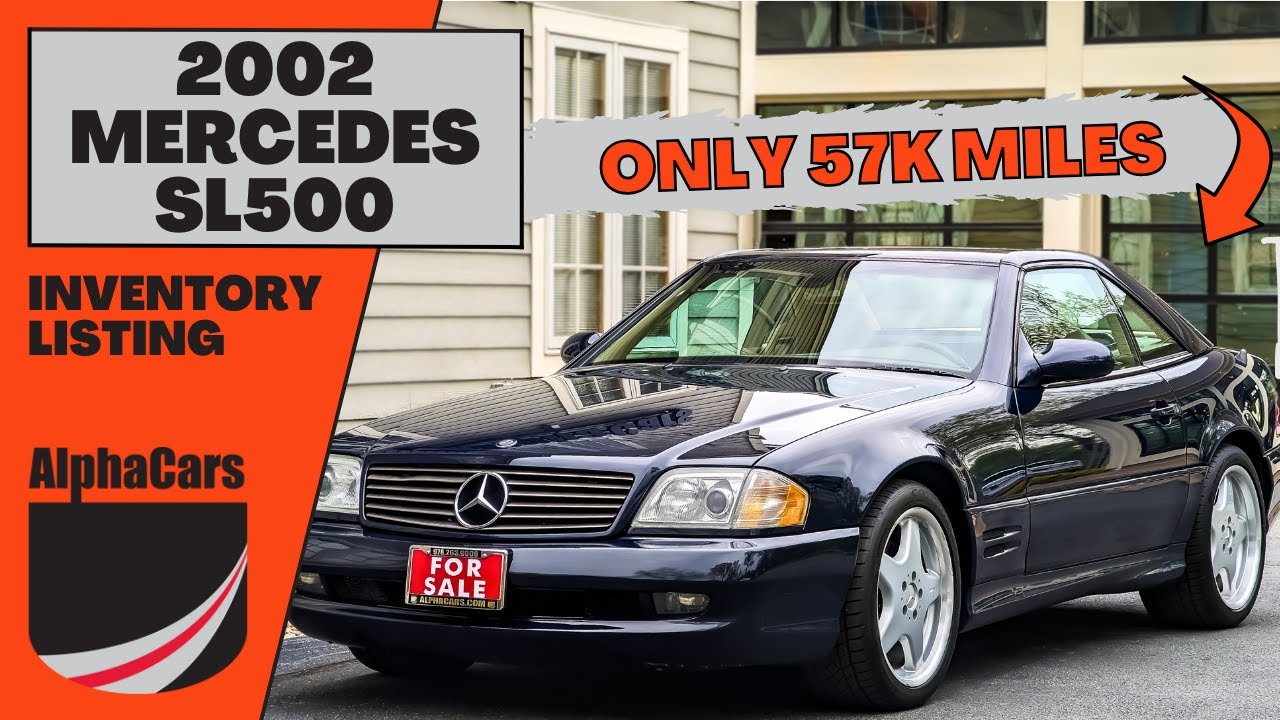 Impressive 2002 Mercedes SL500 Roadster Overview & Test Drive