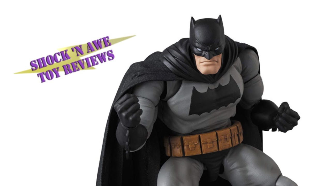 Medicom Toy THE DARK KNIGHT RETURNS MAFEX No. 106 BATMAN Toy Review