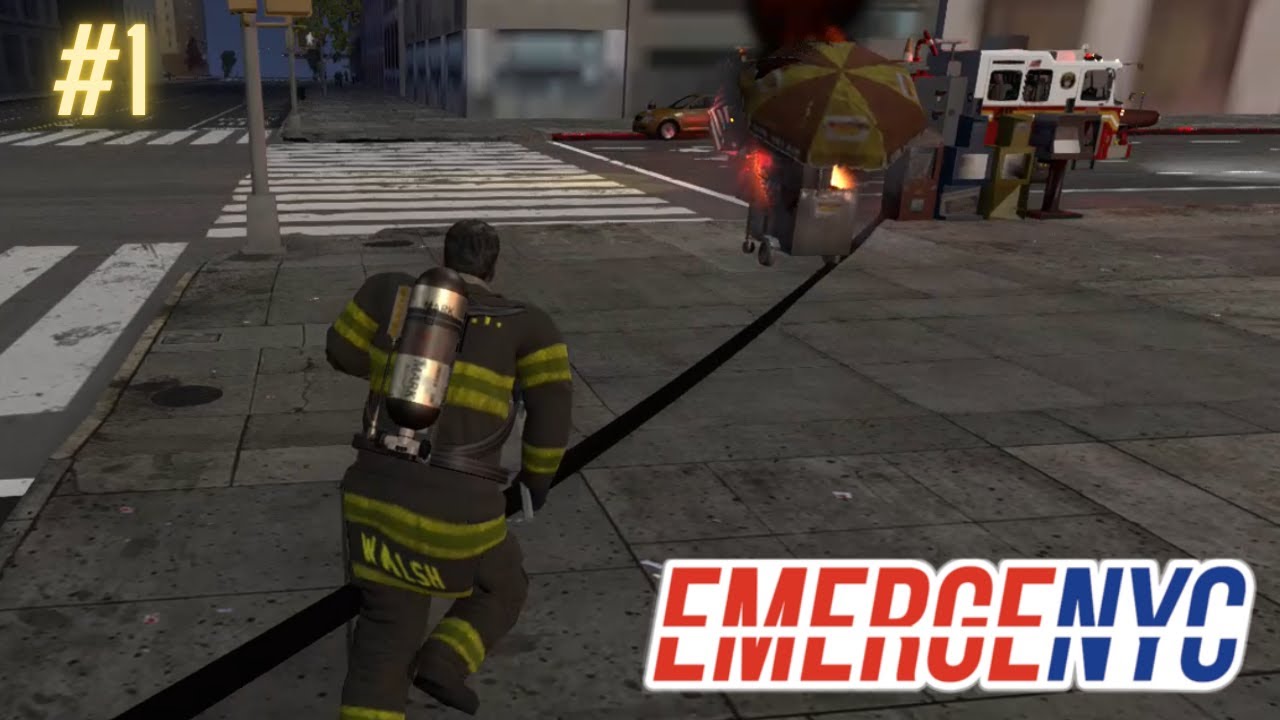 emergeNYC  #1: food stand fire and fake alarm