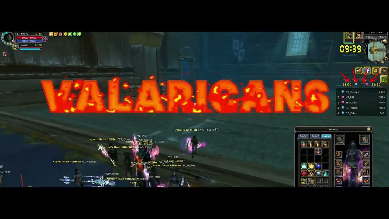 TRSRO HARPUT 2 PT THIEF Vs HUNTER UNİON KAN ALMA