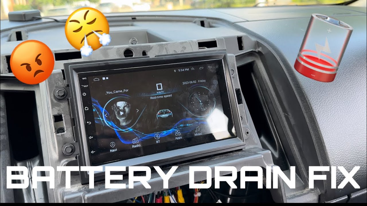 Android Radio Battery Drain Fix - ITS THE CANBUS 🤯