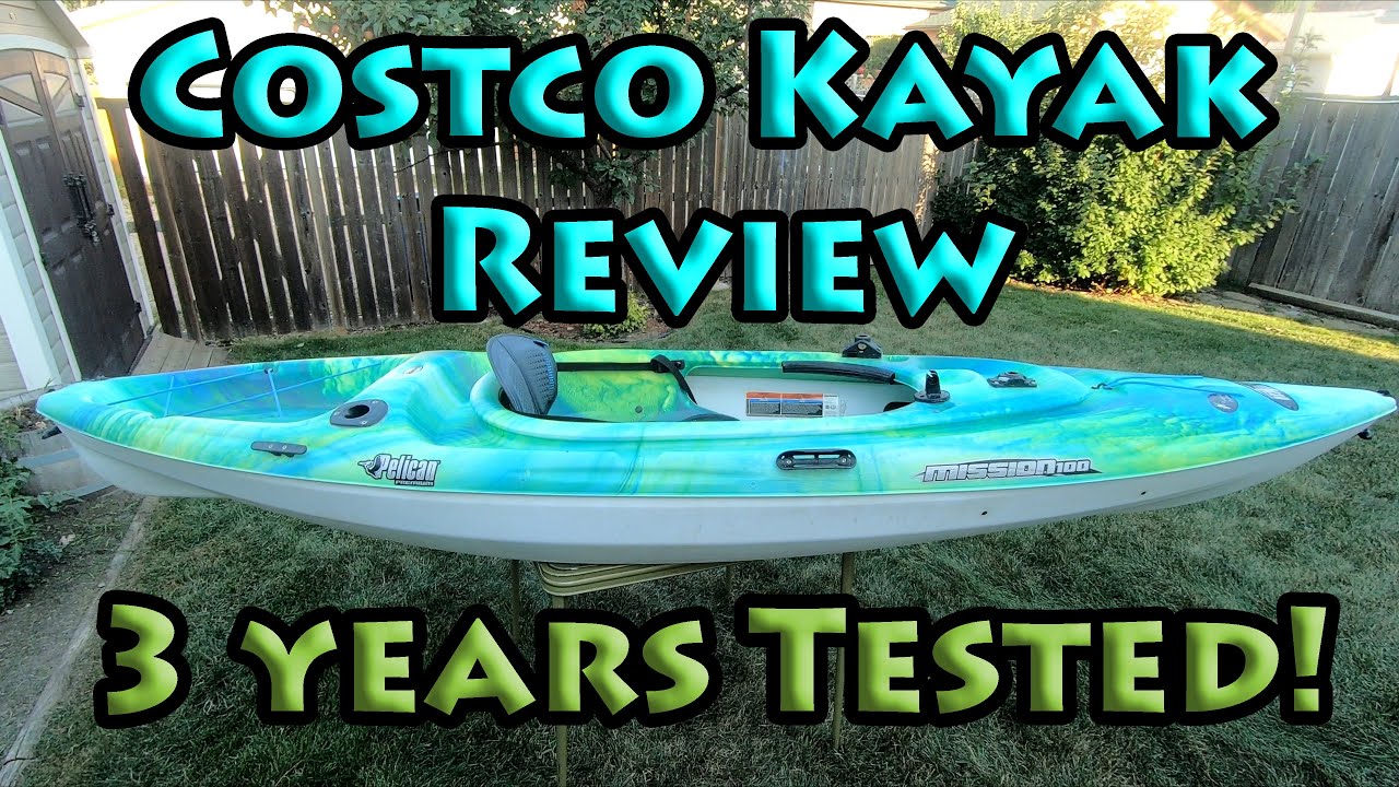 Ep 137: A review of the Pelican Mission 100 Kayak from Costco after 3 years of use!