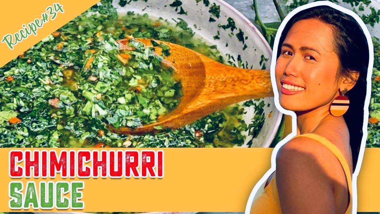 HOW TO MAKE CLASSIC CHIMICHURRI SAUCE RECIPE | ARGENTINA'S FAVORITE FLAVOR SENSATION: QUICK AND EASY