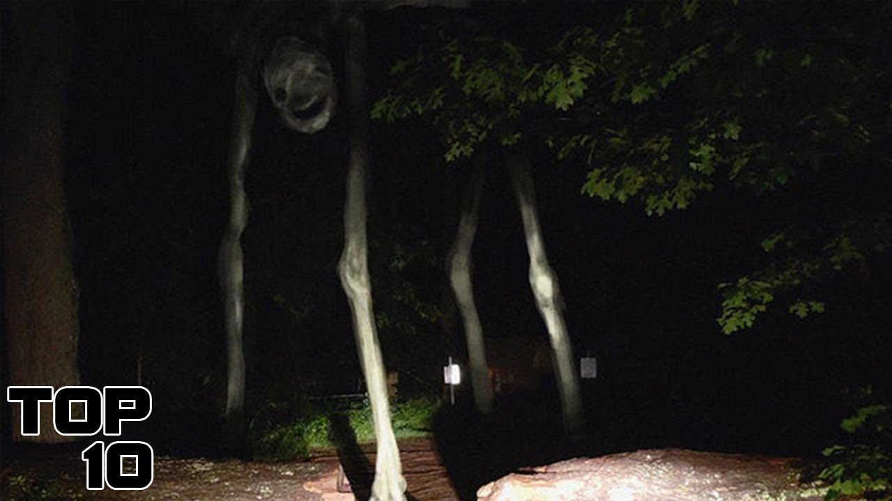 Top 10 Scary Things Caught On Camera In The Woods
