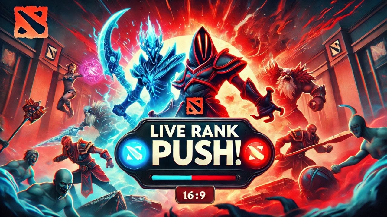 🔴 Morning Dota2 Rank Push Live