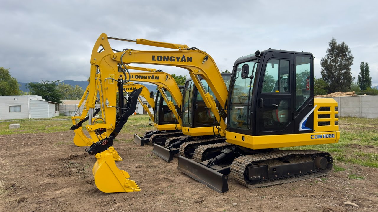 [LONGYAN] Nueva Excavadora Compacta CDM 6060