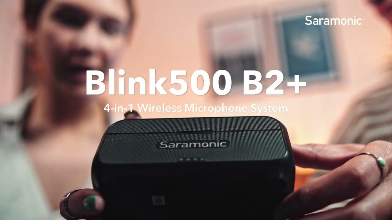 Saramonic Blink500 B2+ | The Saramonic Blink500 B2+ 2.4G Dual Wireless Microphone System