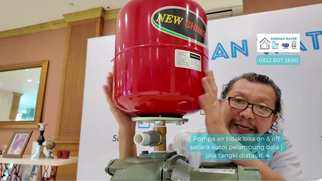 Masalahnya dimana? Pompa air tidak auto On & Off jika tangki berada di lt.4.