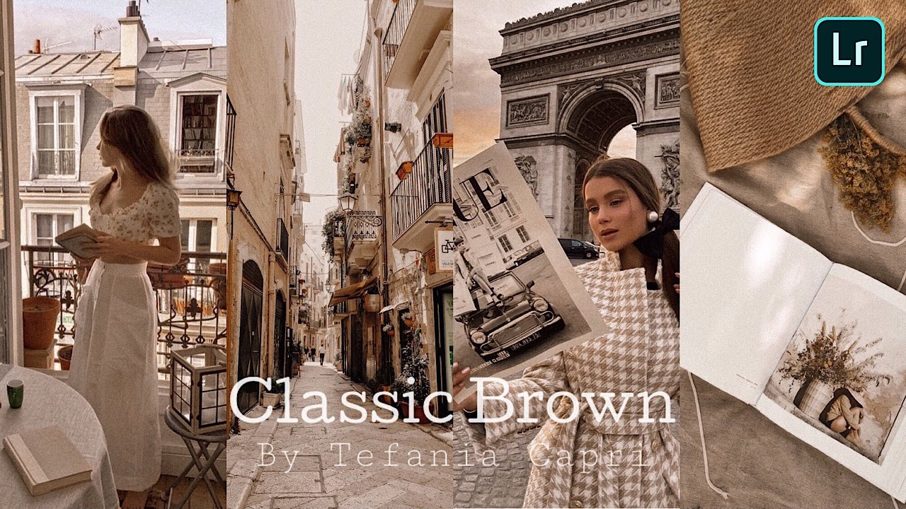 Edit Photo Lightroom Mobile: Classic Brown Preset Tutorial Easy