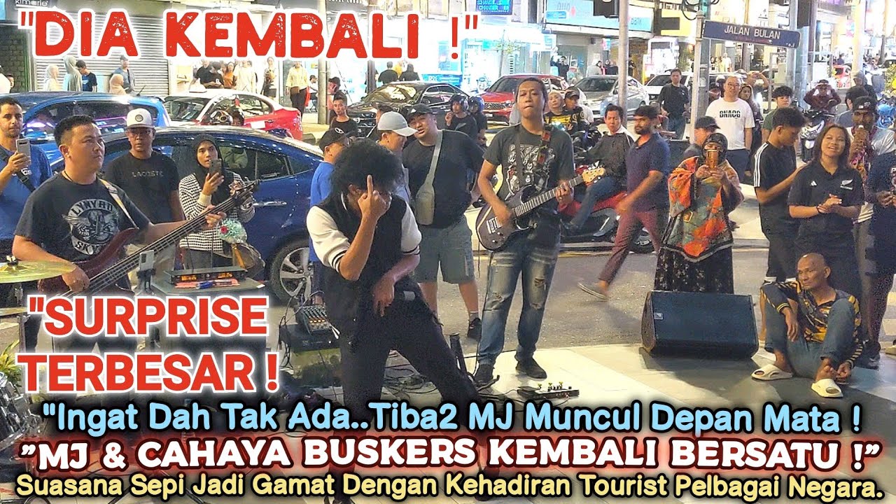 🔥Michael Jackson Buat Surprise Penonton CAHAYA BUSKERS Di Bukit Bintang 🔴Ramai Tourists Dtg Tengok!