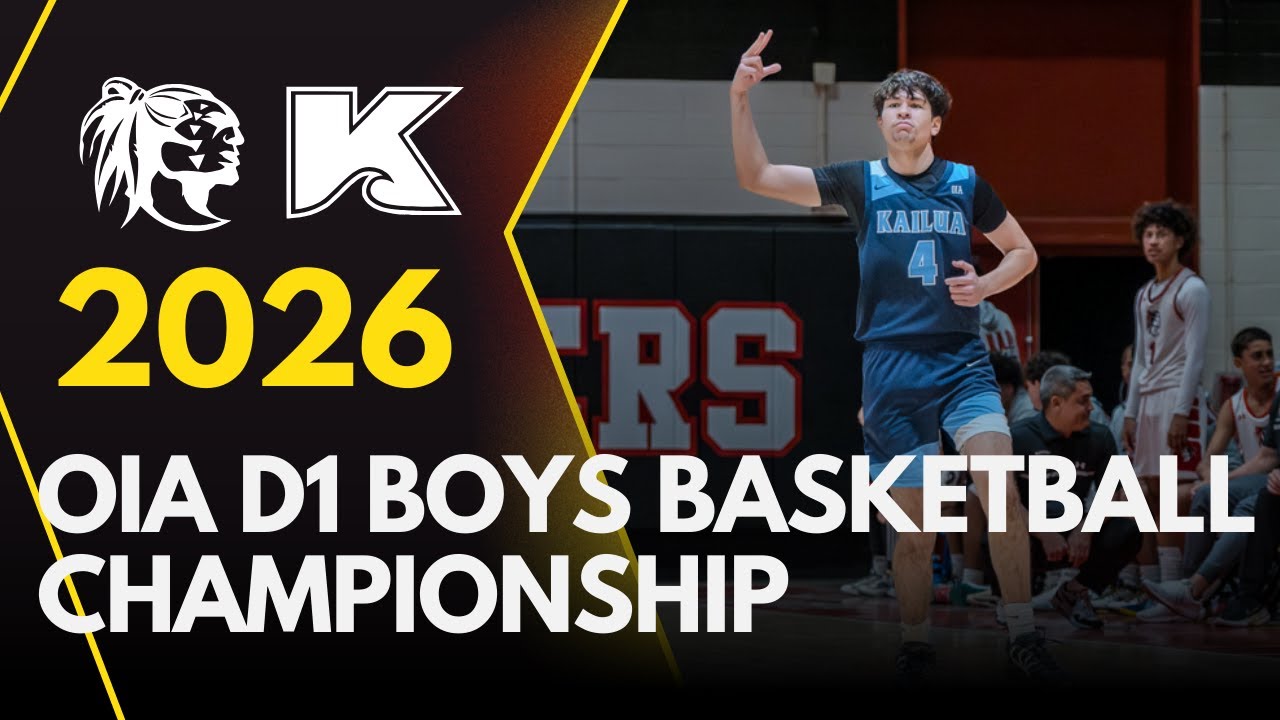 OIA Boys Basketball Championship - D2: Kaimuki vs Waianae D1: Kailua vs Kahuku