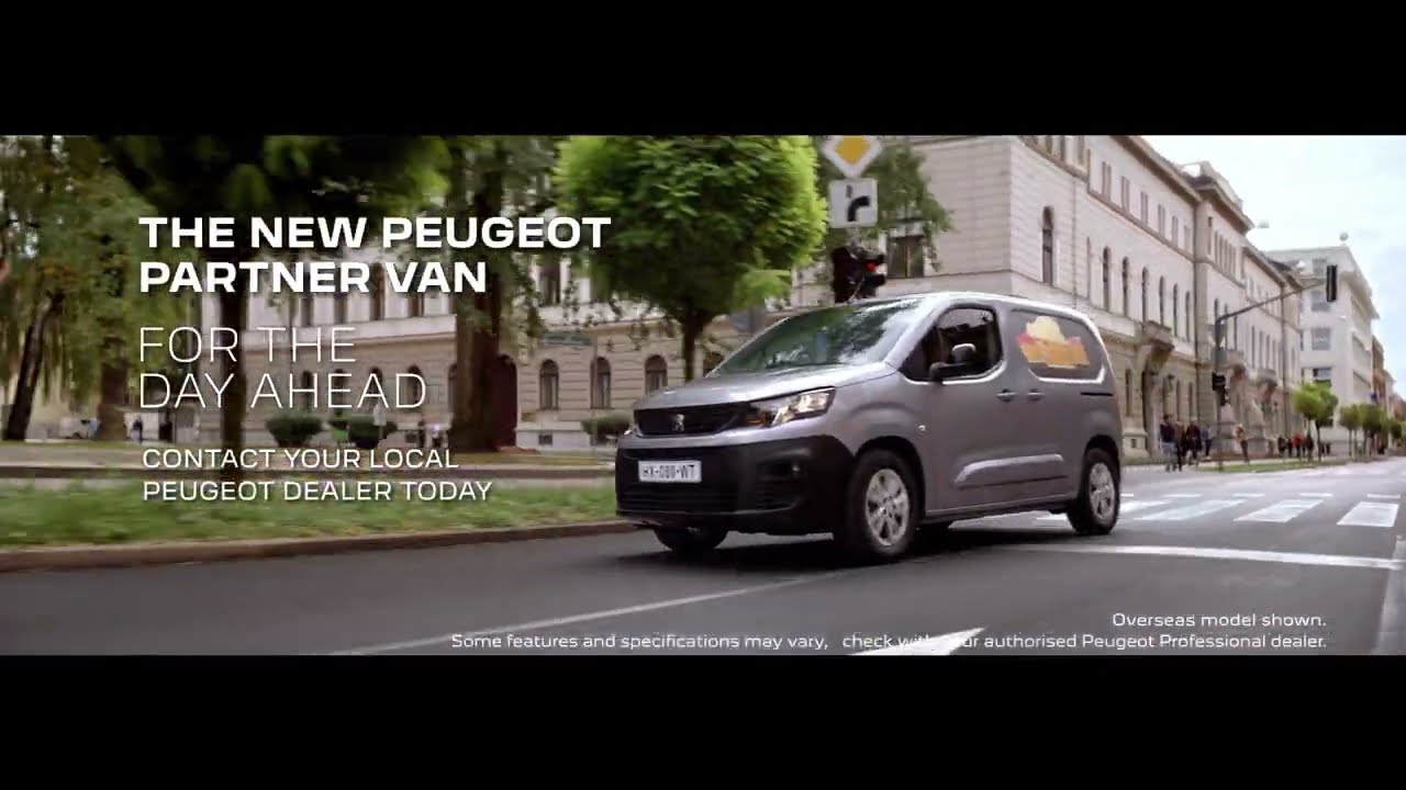PEUGEOT PARTNER VAN has arrived
