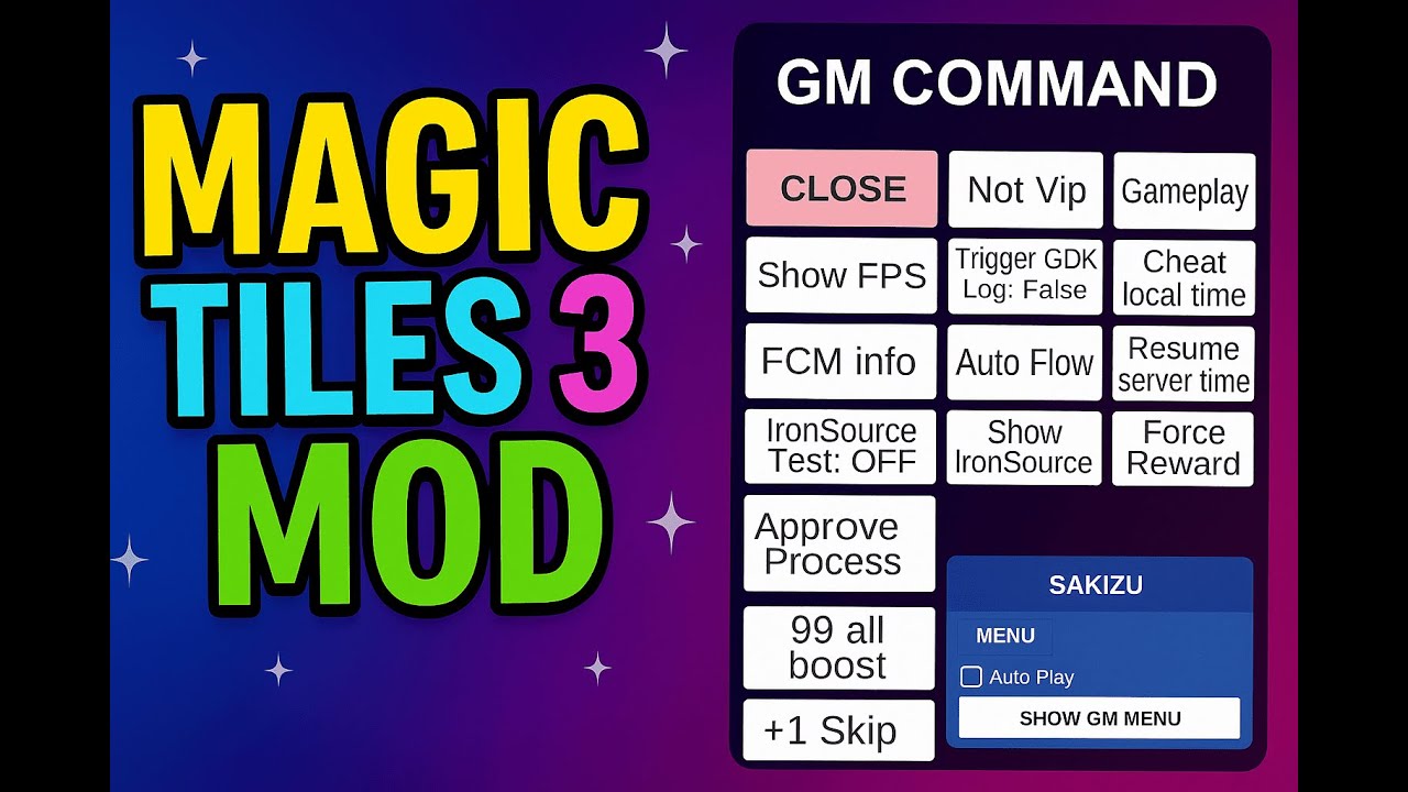 Magic Tiles 3 Mod Menu APK | Auto Play | Developer Tool