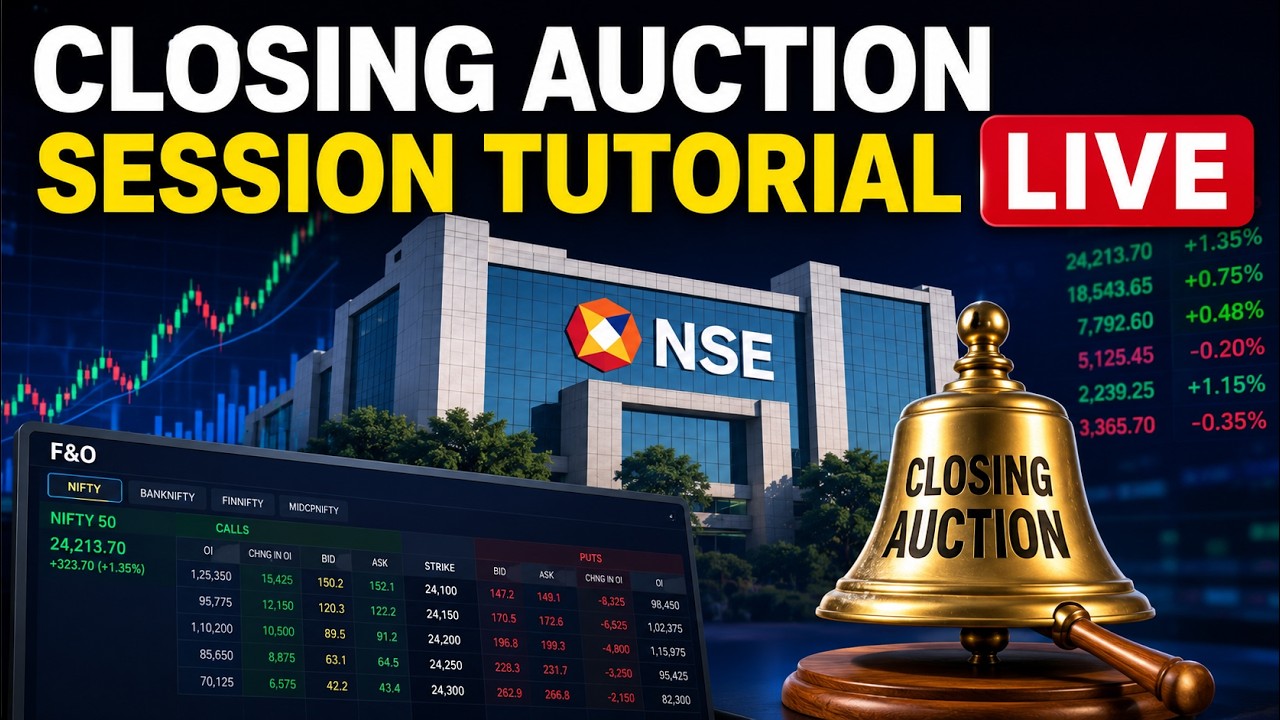 LIVE: NSE Closing Auction Tutorial Session | SEBI's New CAS Rule | NSE Tutorial LIVE