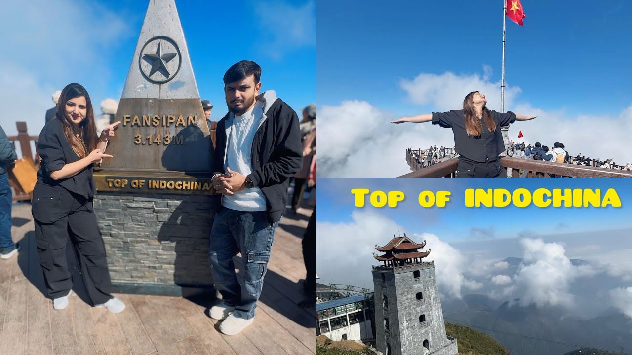 Highest Peak of Vietnam | Fansipan Experience| Above the Clouds  ☁️ #IndianVlogger #IndianInVietnam 