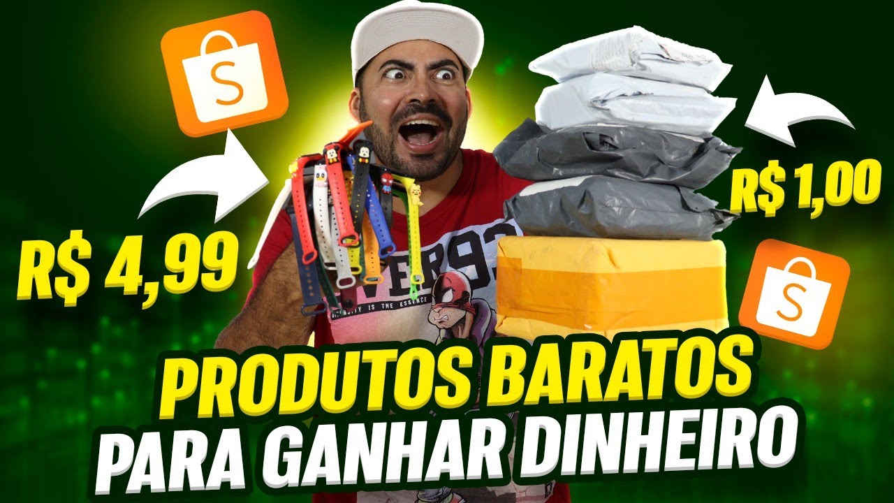 PRODUTOS MUITO BARATO DA SHOPEE PARA GANHAR DINHEIRO EM 2022!! BORA FATURAR??? OS  ÚLTIMOS SÃO TOP!!