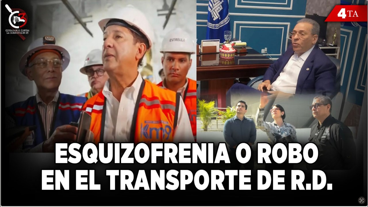 Esquizofrenia o Robo en el Transporte Masivo de RD, 4ta. Parte.