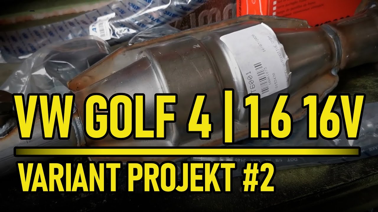 VW Golf 4 1.6 16V | Billig KAT für 99€ - taugt er was? TüV sagt Ja! #diy #tutorial #cars