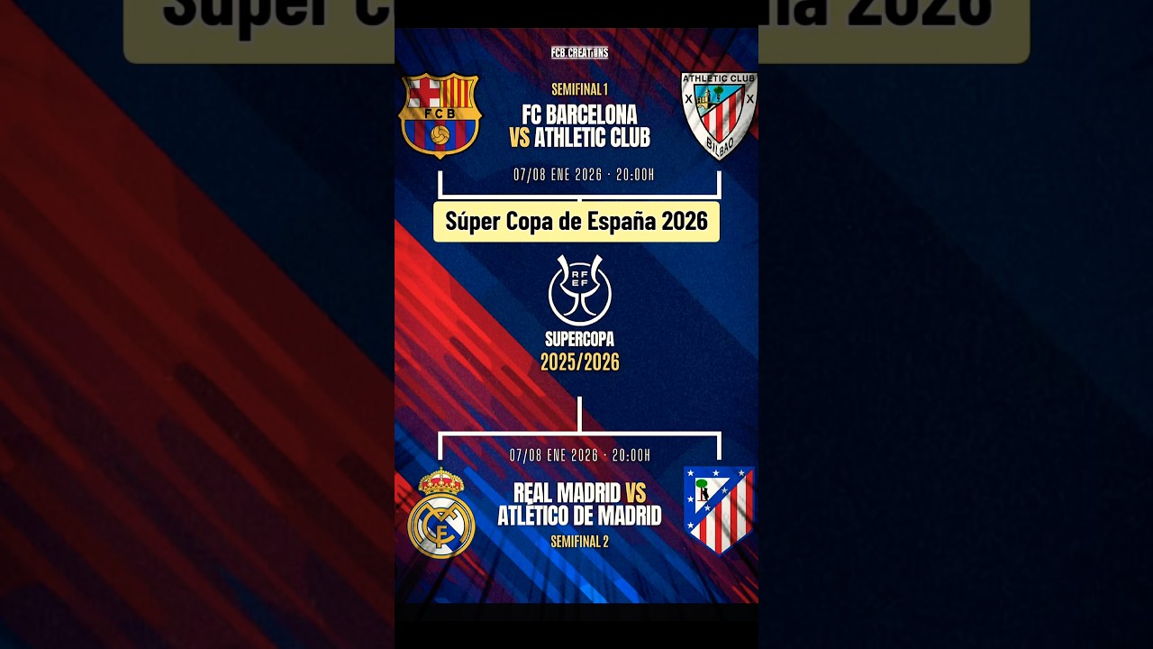 Supercopa de Espa&ntilde;a 2026