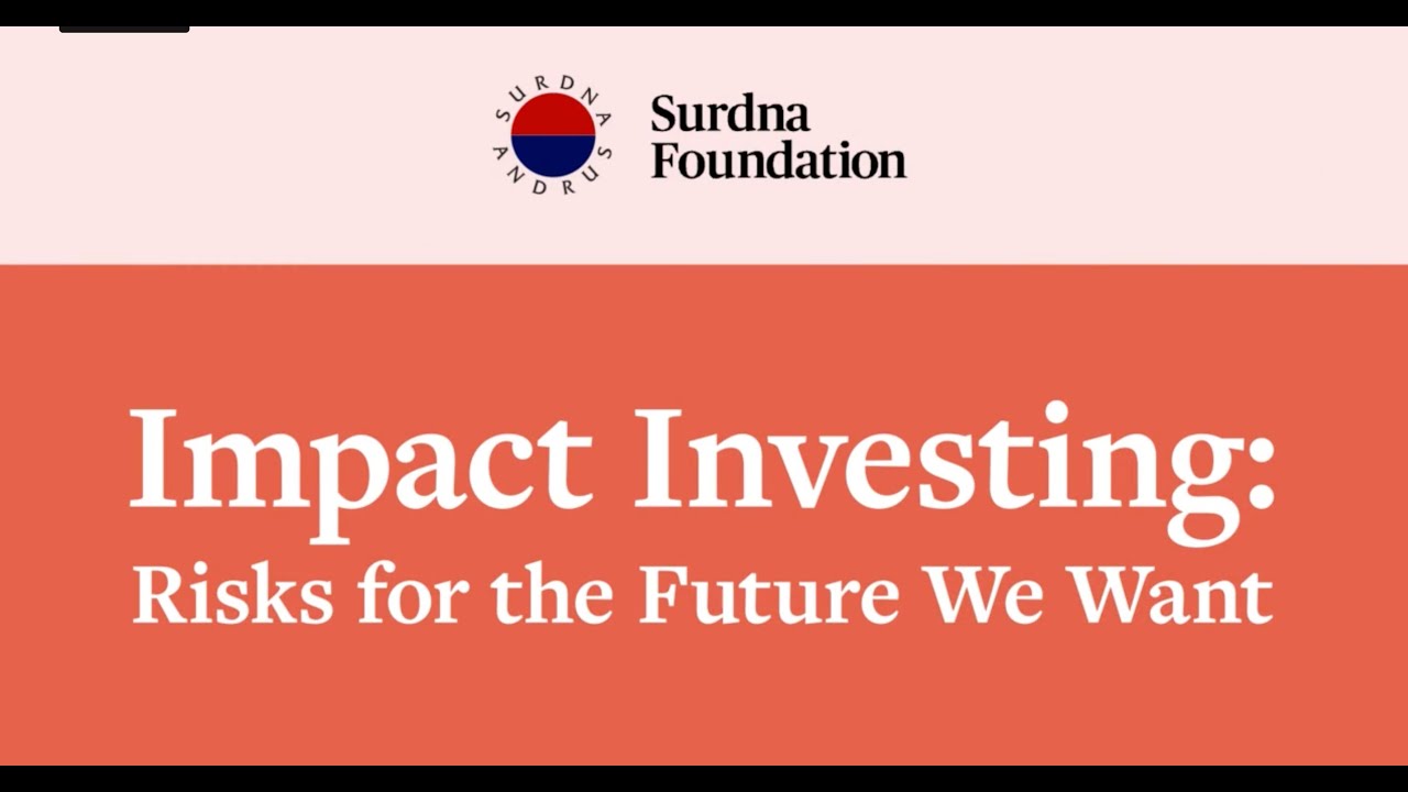 Surdna Foundation Impact Investing