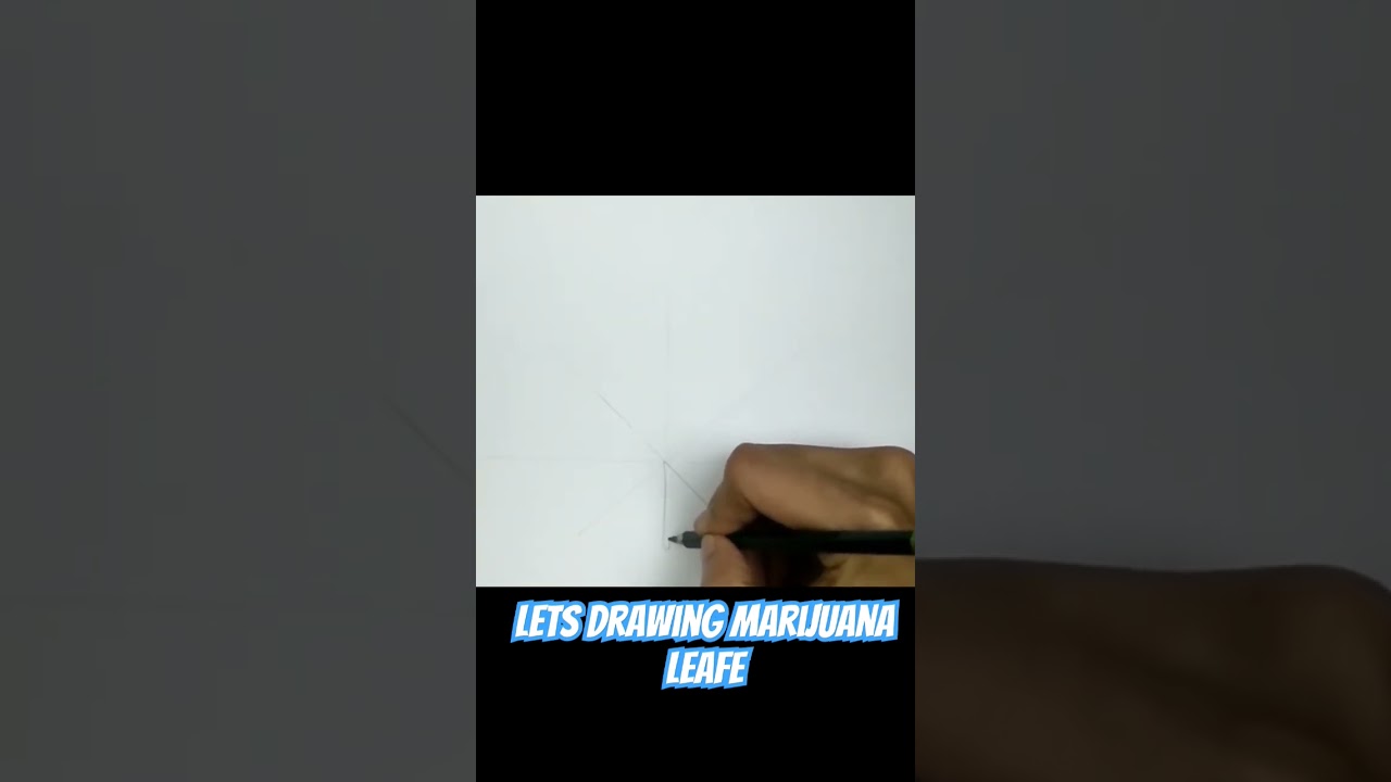 marijuana leaf #drawing #art #howtodraw #easydrawing #draw #maths
